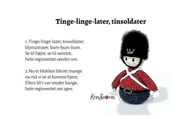Sangtekst tinsoldat