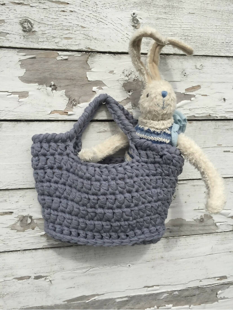 Hæklet børne taske/ shopper