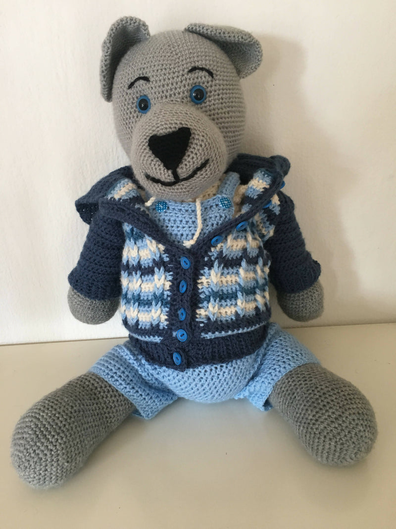 Bamse sengerand til babyseng