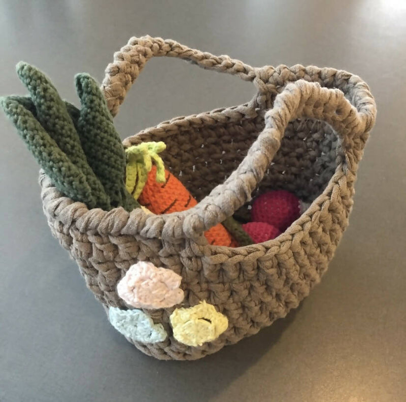 Hæklet børne taske/ shopper