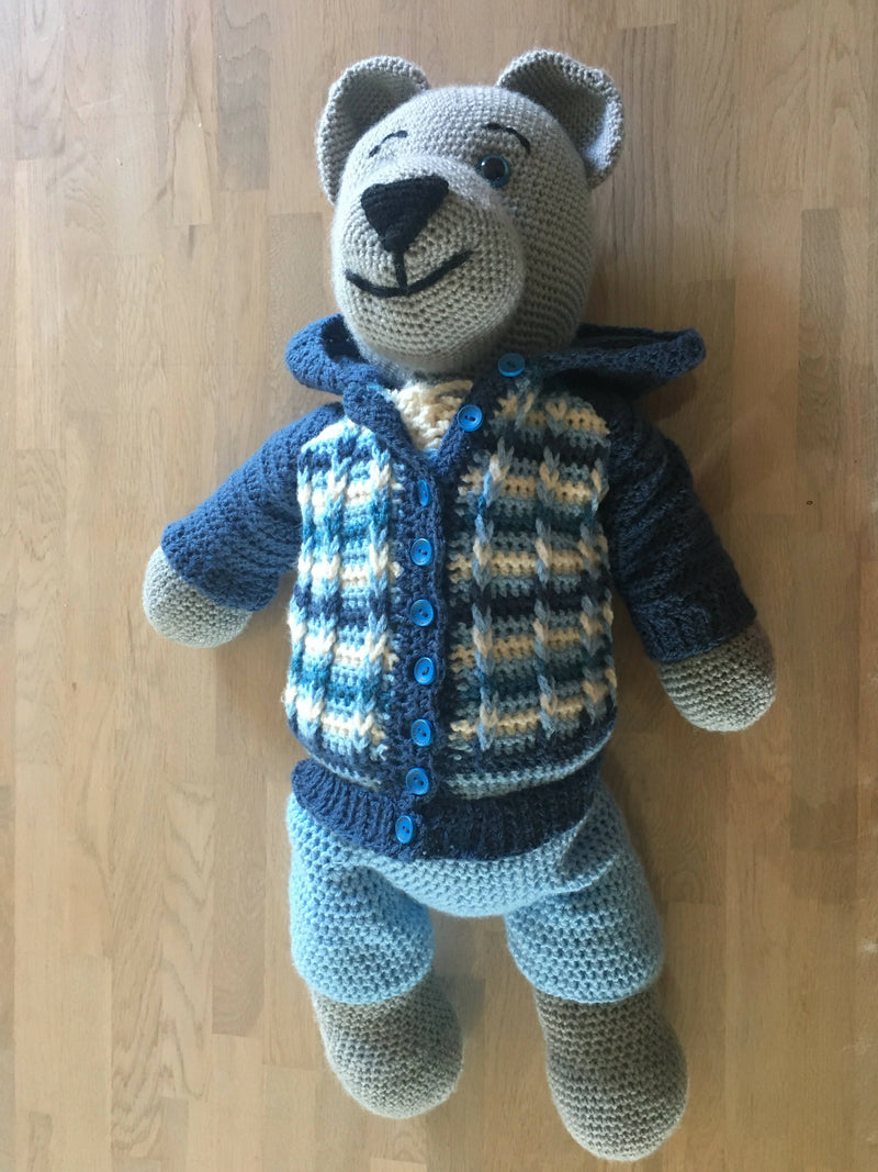 Bamse sengerand til babyseng