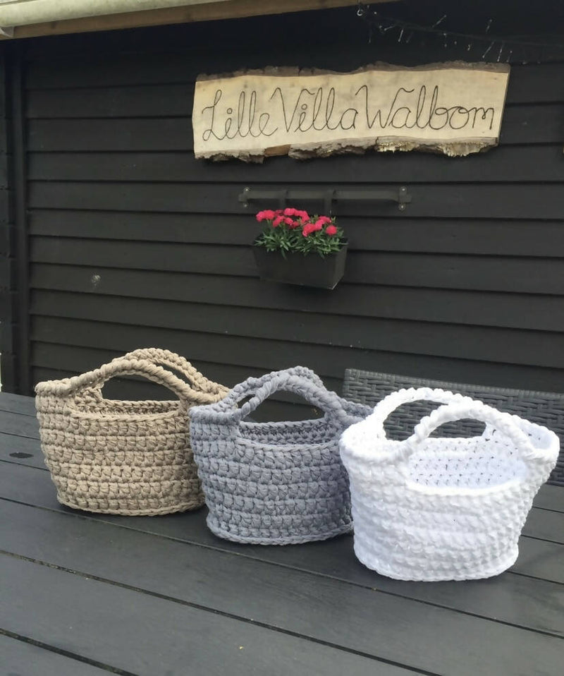 Hæklet børne taske/ shopper