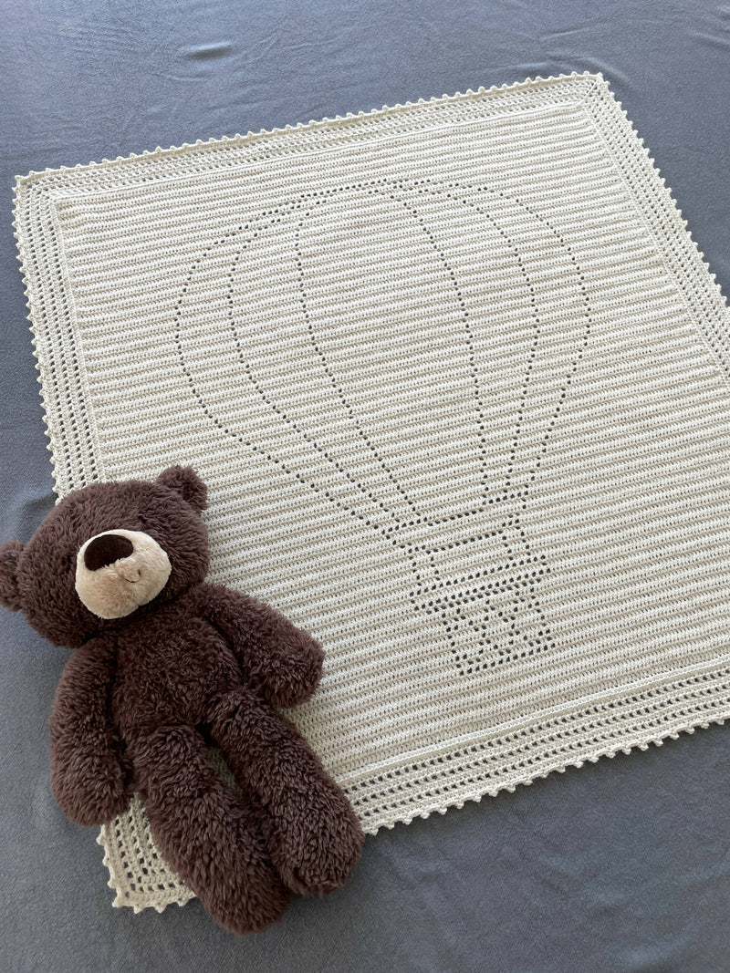 Babytæppe luftballon