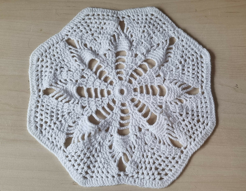 Mormors Mellemlægsserviet - Snekrystal