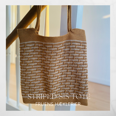 STRIPED SIS TOTE