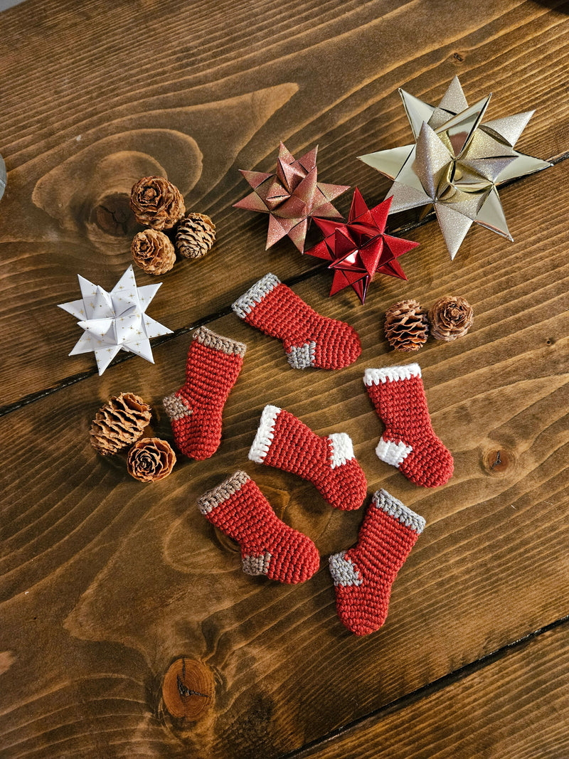 Hæklet Mini Julesok