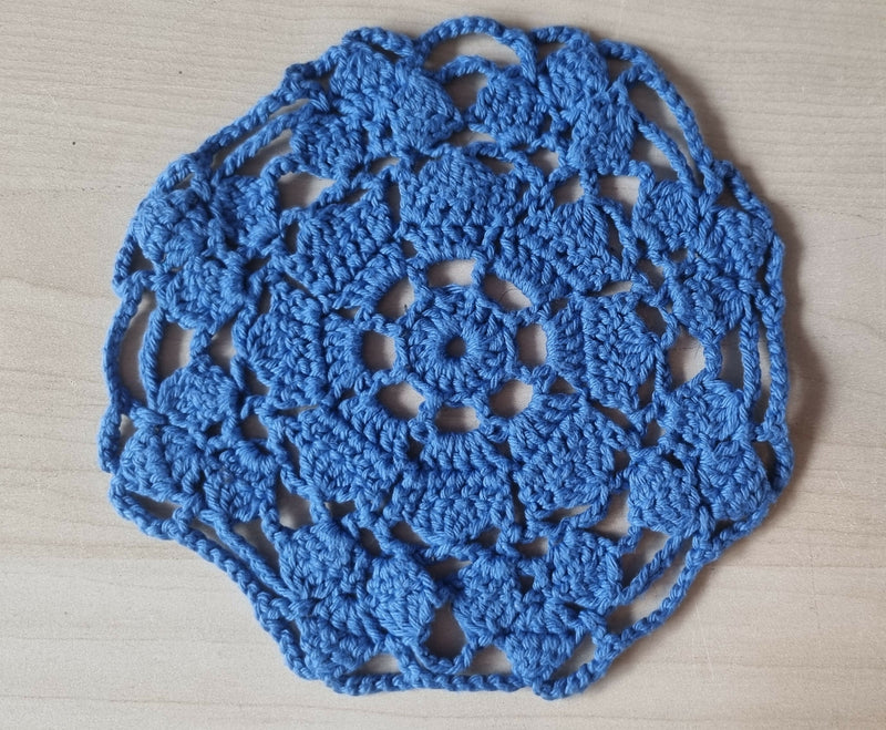 Mormors Mellemlægsserviet - Bølgeblomst