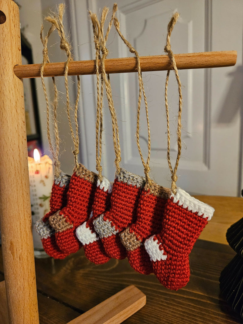 Hæklet Mini Julesok