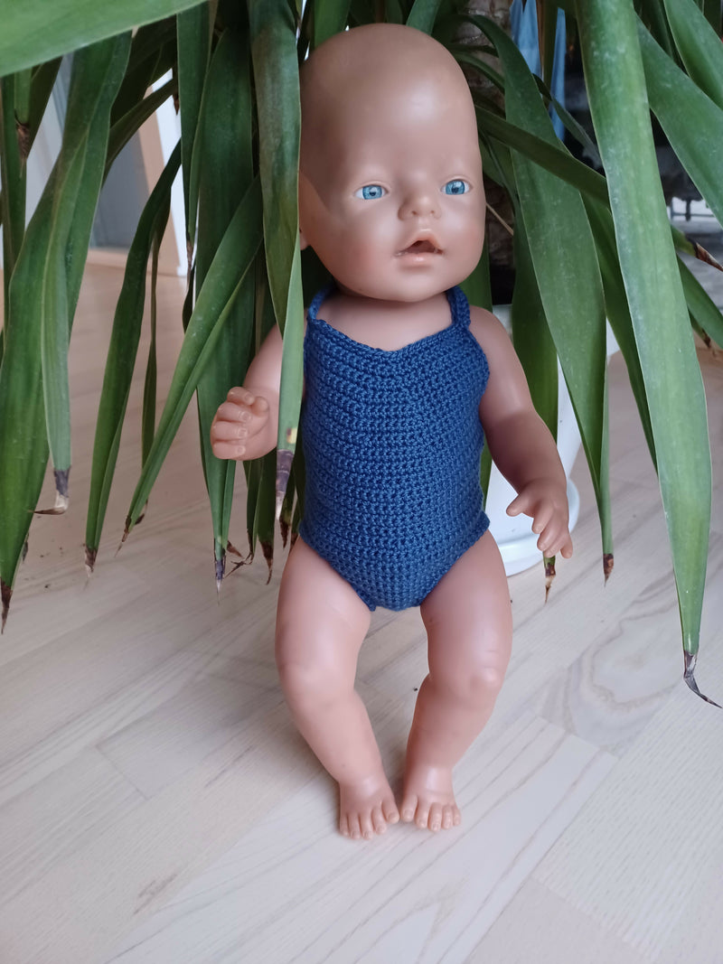 Badedragt til Baby Born