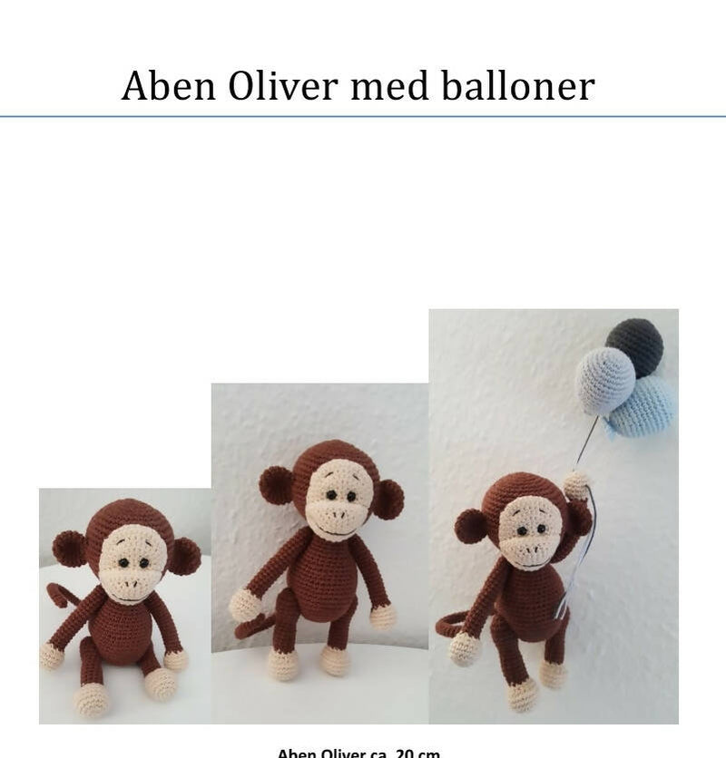 Aben Oliver med balloner